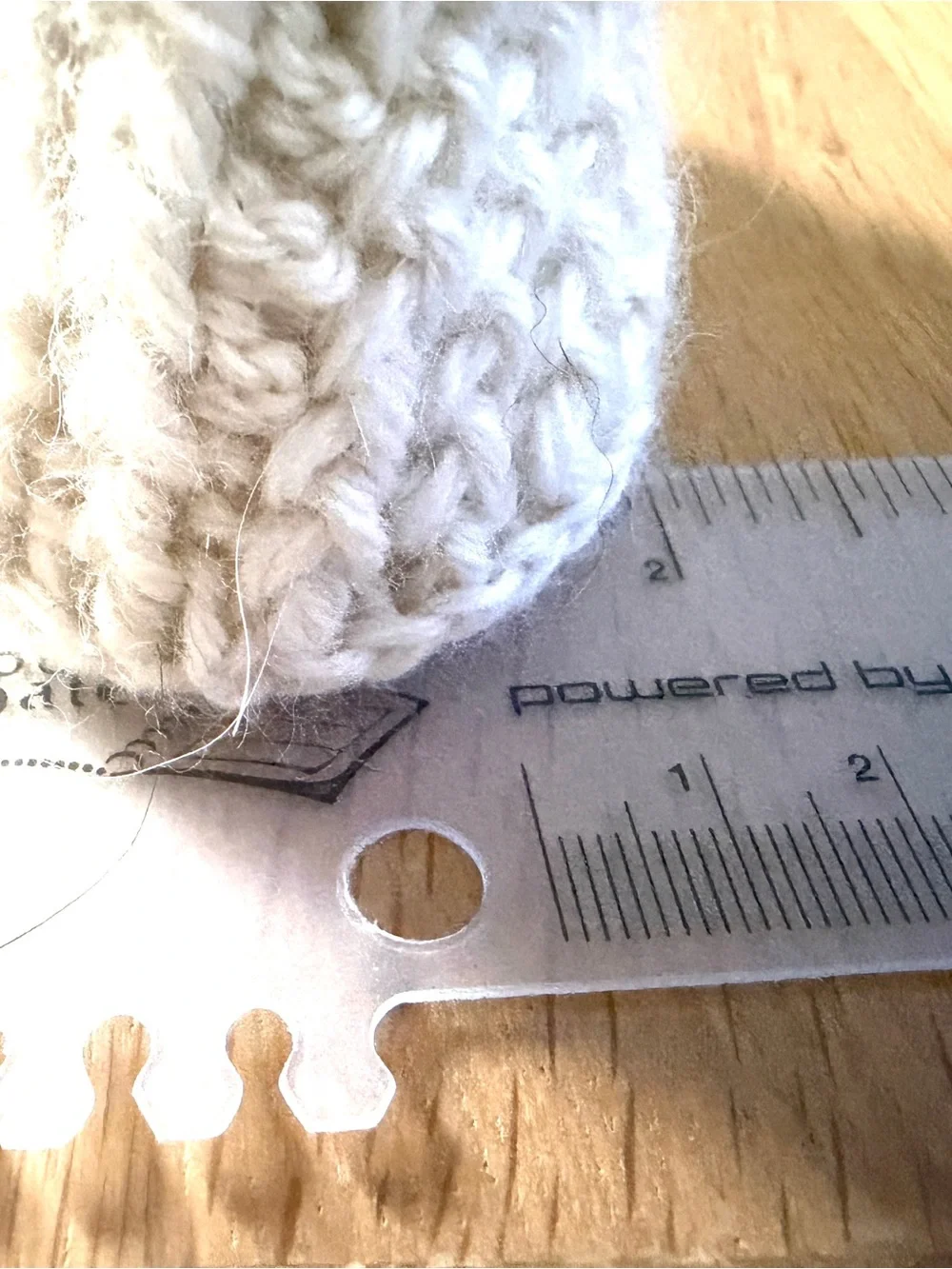 Peruvian Hand-Knitted Baby Booties in White and Brown